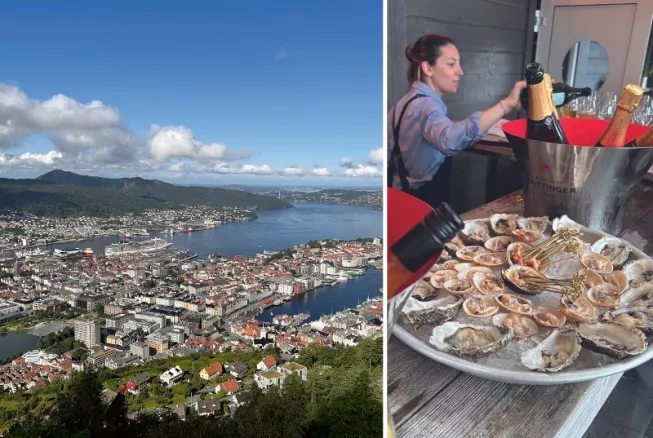 Der Hafen von Bergen, Landschafts- und Seafood-Paradies